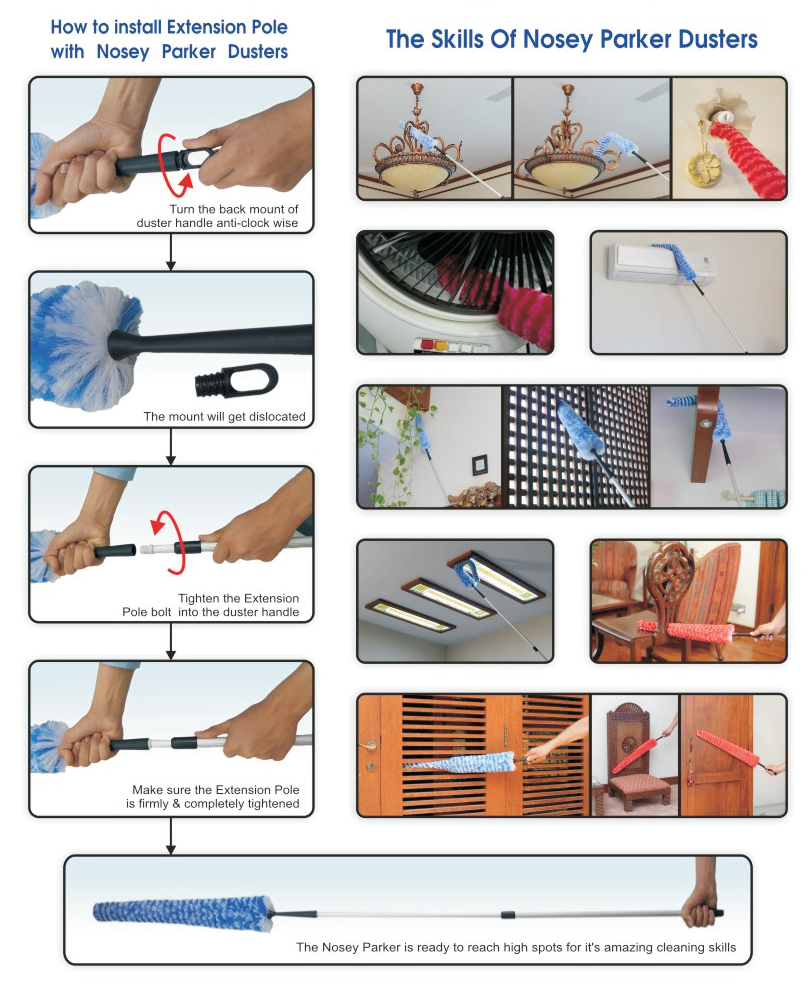 Histar Soft Polyester Fiber Nosey Parker Duster