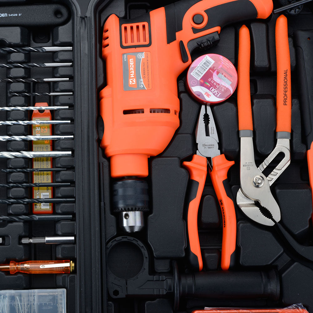 Harden 75pcs Multi-functional Impact Drill Set