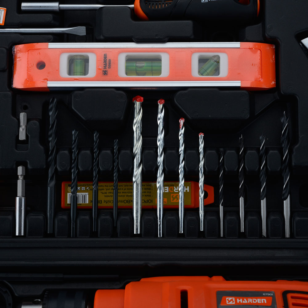 Harden 75pcs Multi-functional Impact Drill Set