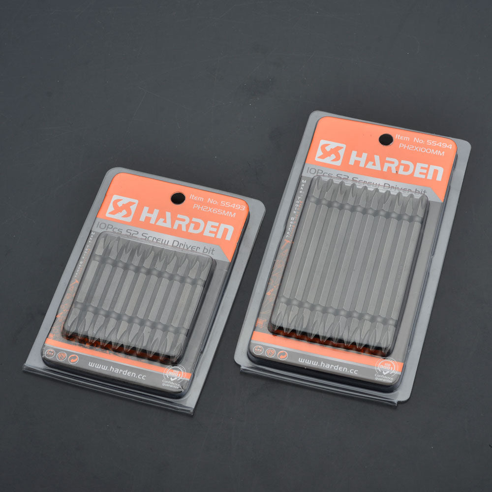 Harden 10PCS S2 Screwdriver Bit