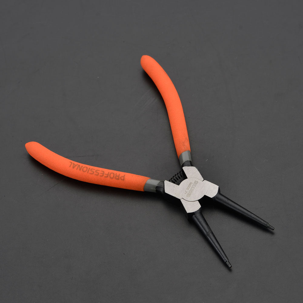 Harden Circlip Pliers Internal Straight Jaw Size 7"