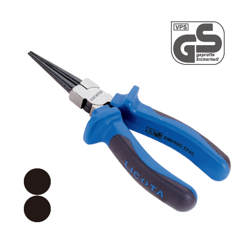 LICOTA MADE IN TAIWAN ROUND NOSE PLIERS 6" (160mm) CR-V