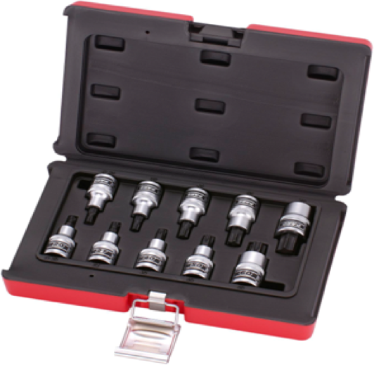 PARD 1/2" Drive Star Socket Set