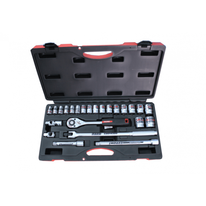 PARD Socket Set 1/4" & 1/2" Drive