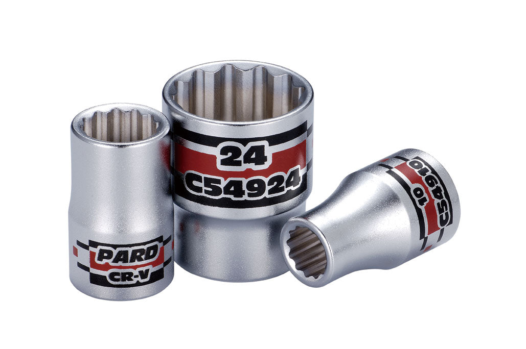 PARD 1/2" Drive Flank Socket 12Pt