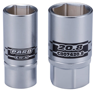 PARD 1/2" Drive Magnetic Spark Plug Socket
