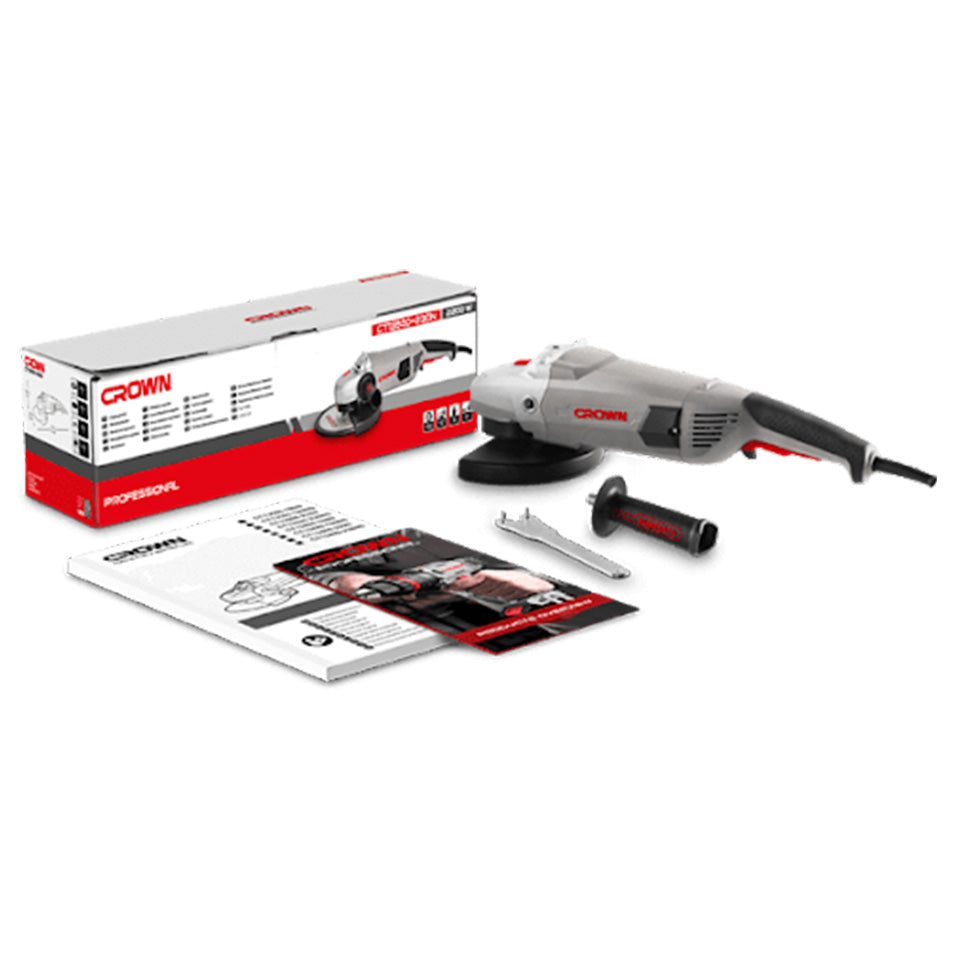 Crown 180N Angle Grinder 7'' 180mm 1300w