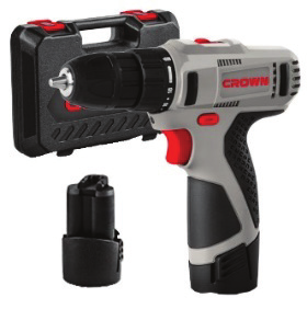 Crown Drill / Driver Cordless 10mm 12v Li-ion BMC