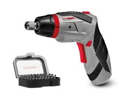 Crown Cordless Screw Driver Rotatetable Handle 3.6V 6.35mm 200rpm 3Nm 1.3Ah