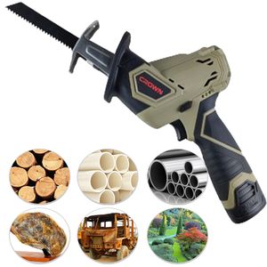 Crown Compact Cordless Hack Saw / Reciprocating Saber Saw 12v Li-ion