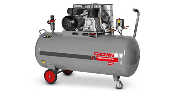 Crown Compressor Belt Driven 2200w 200L 8bar