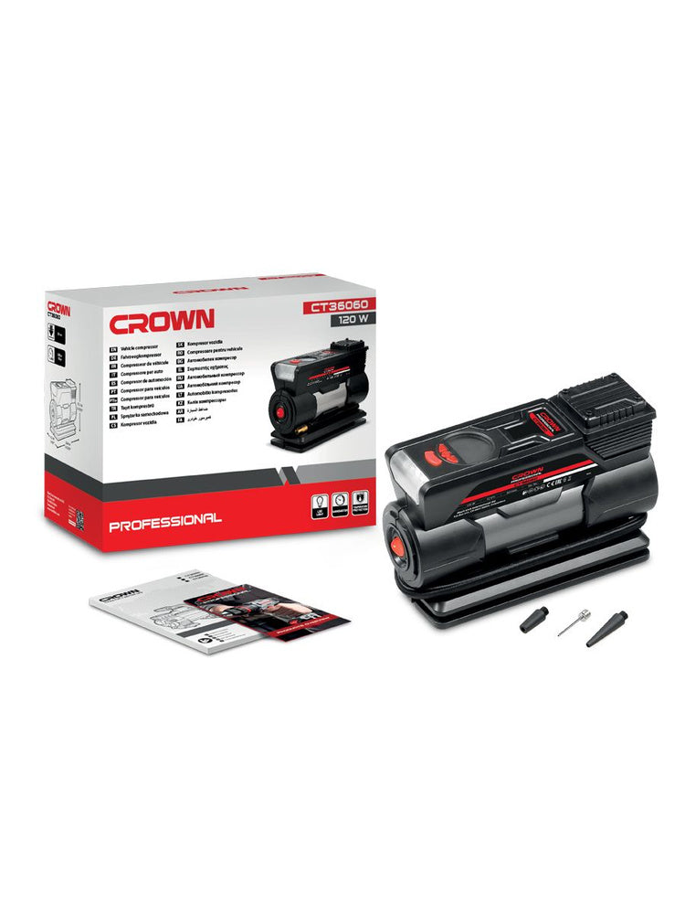Crown Air Inflator 12V 30L/min 120W