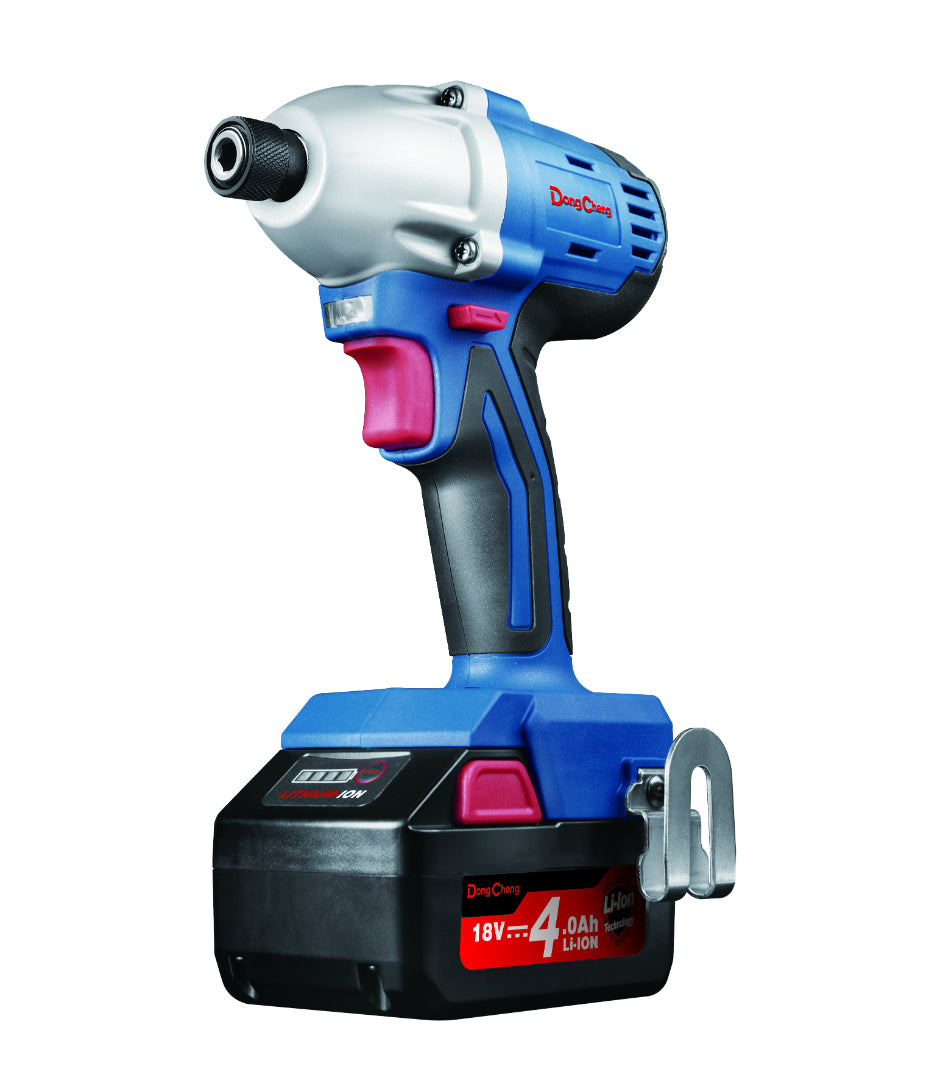 DONGCHENG CORDLESS BRUSHLESS IMPACT DRIVER, 18V DCPL02-14
