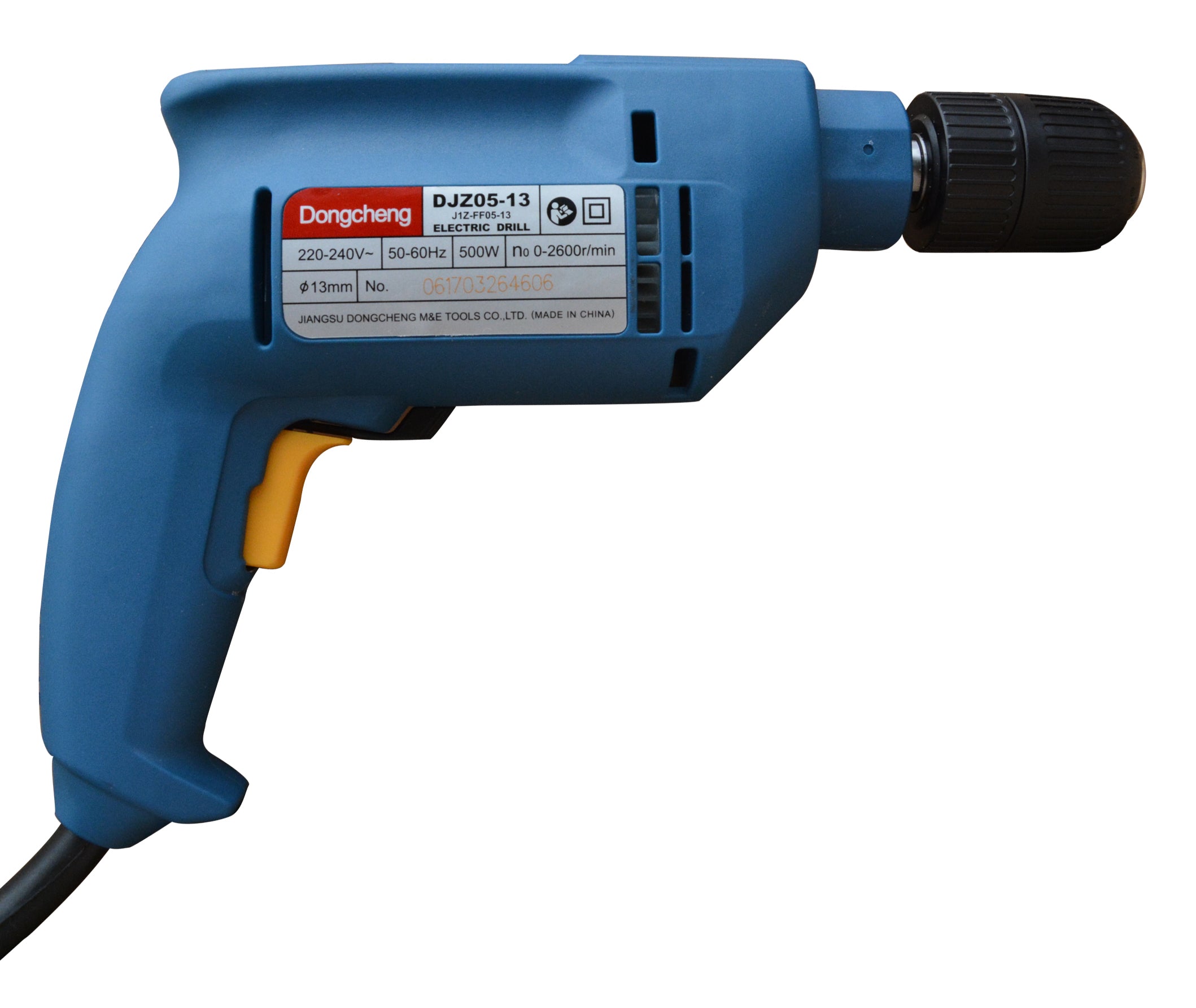 DONGCHENG DRILL, 1/2", 500W DJZ05-13