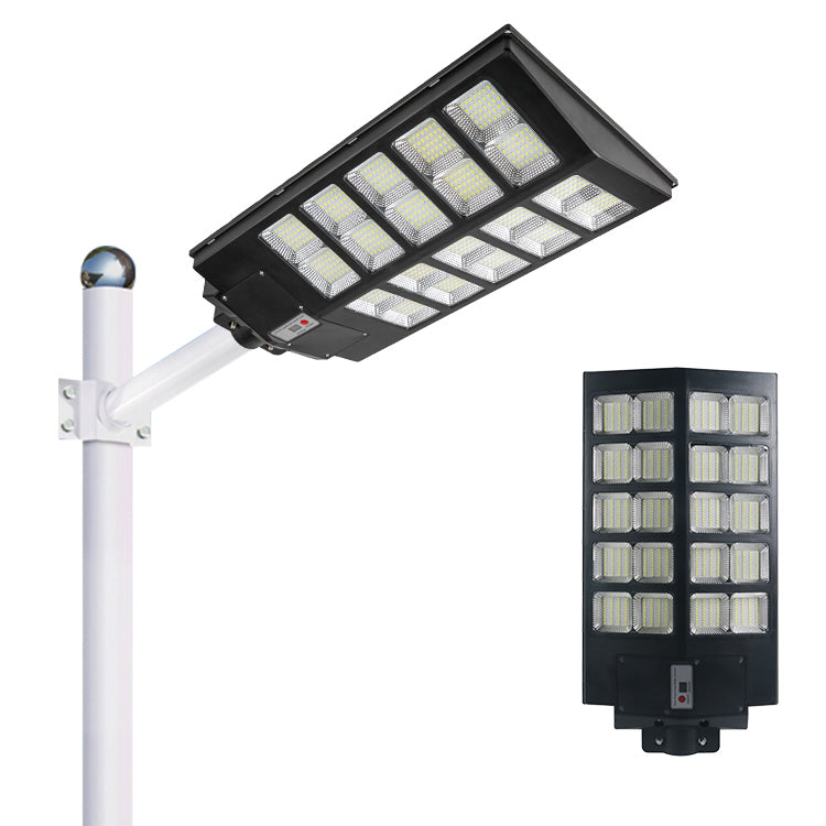 led solar sensor upgraded street light dual hade with complete accesso