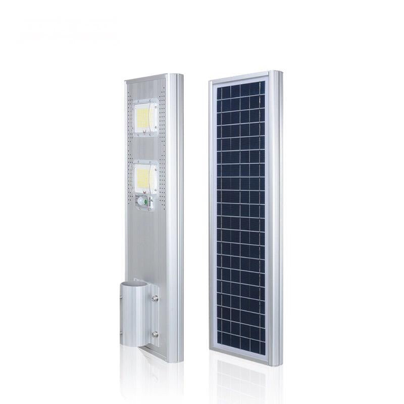 ALuminium solar LED street light with remote control 120w