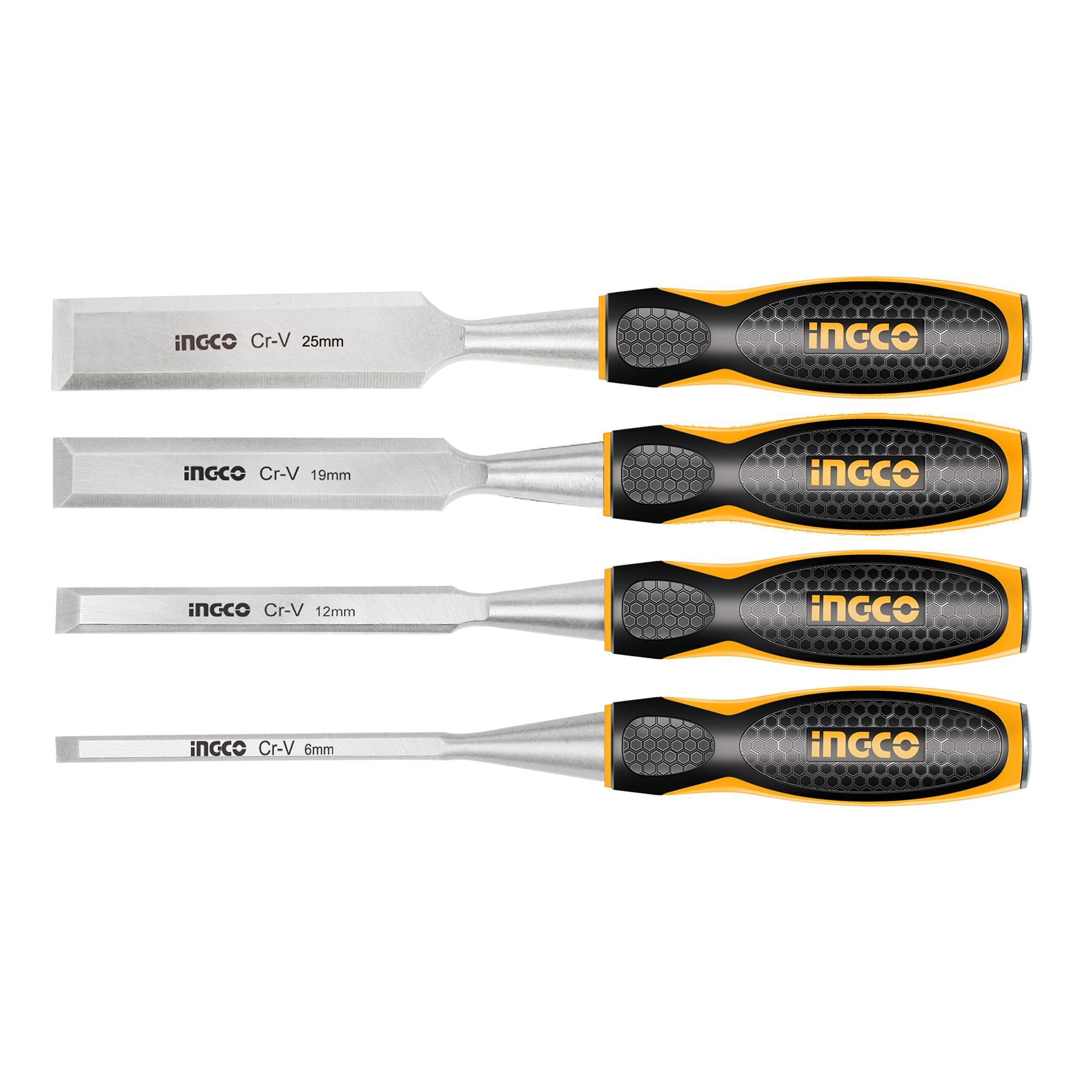 Ingco 4 Pcs wood chisel set HKTWC0401