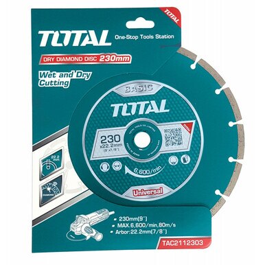 Total Dry diamond disc 9" TAC2112303