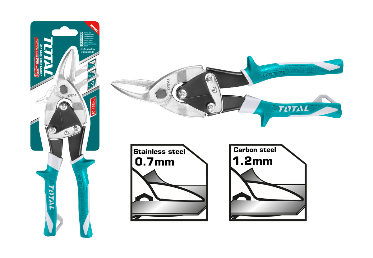 Total Aviation snip 10" (Left) THT521106