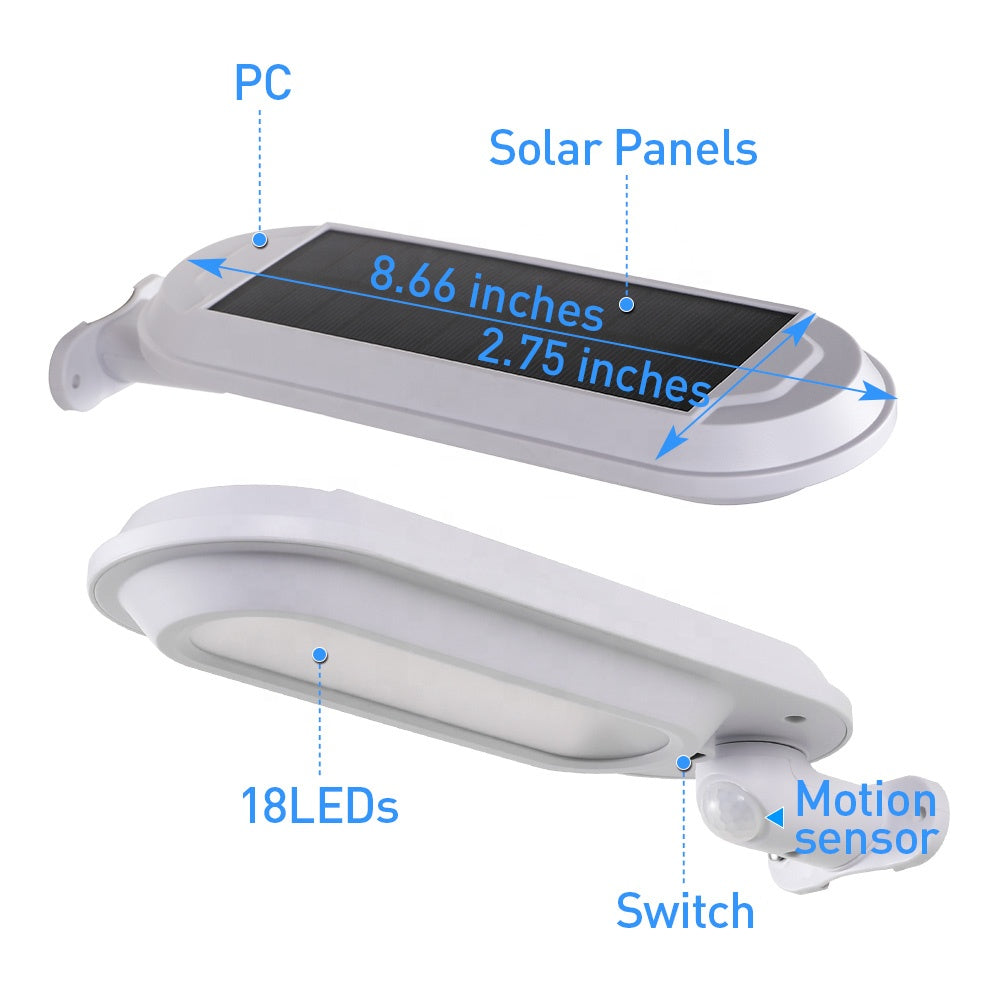 LED Solar wall mounted light