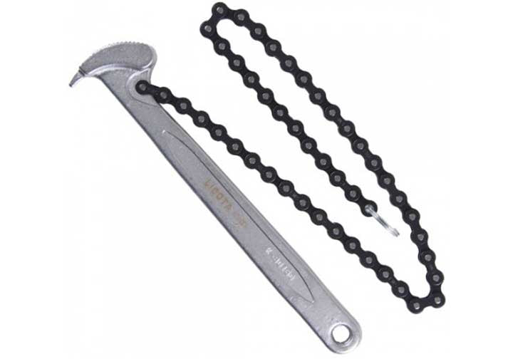 LICOTA MADE IN TAIWAN CHAIN WRENCH 12"(300mm) CHAIN LENGTH: 520mmL