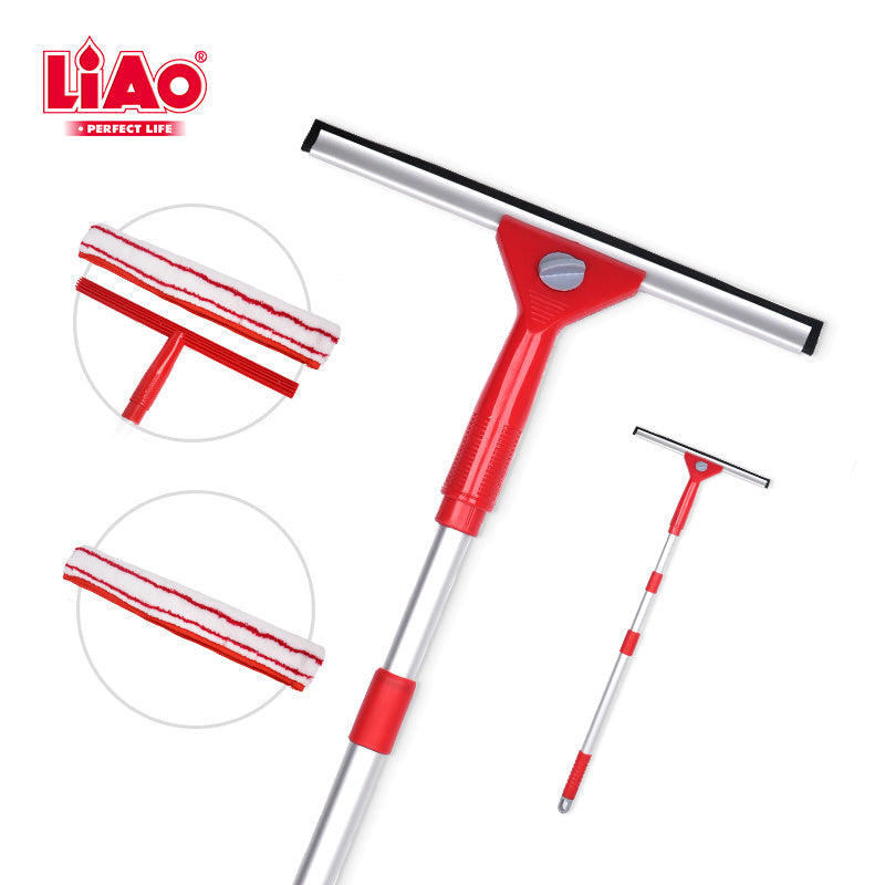 Window & Solar Panel Cleaner Set - 4ft Pole - LiAo
