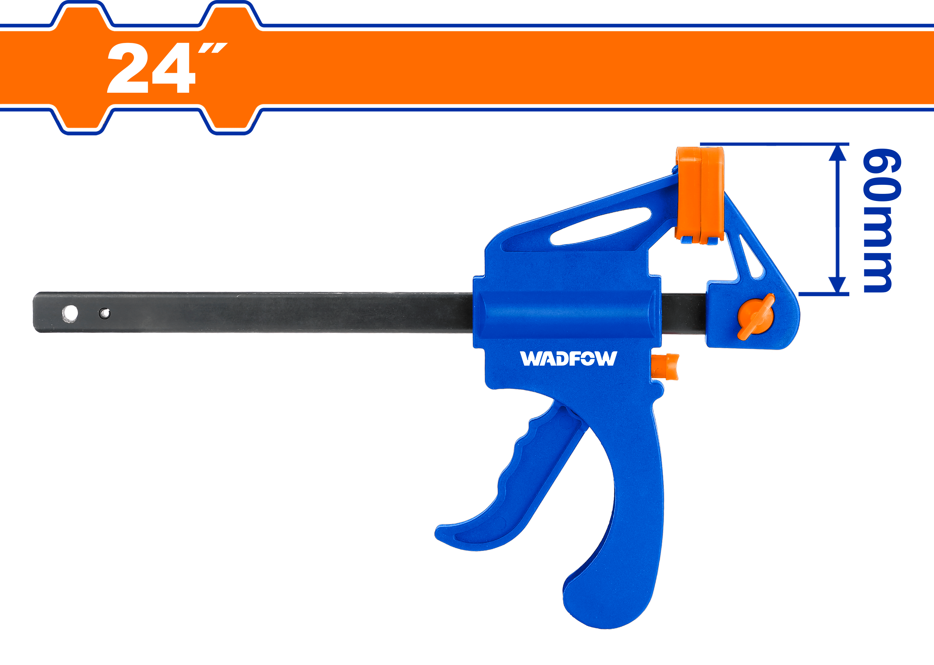 Wadfow Quick bar clamp WCP4324