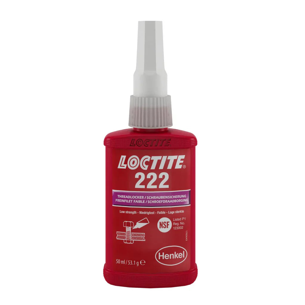 Loctite 222 – Low Strength Threadlocker