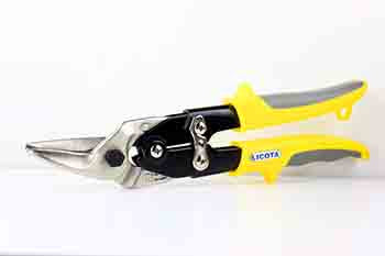 LICOTA MADE IN TAIWAN LEFT CUT AVIATION TIN SNIPS 250mm CR-MO