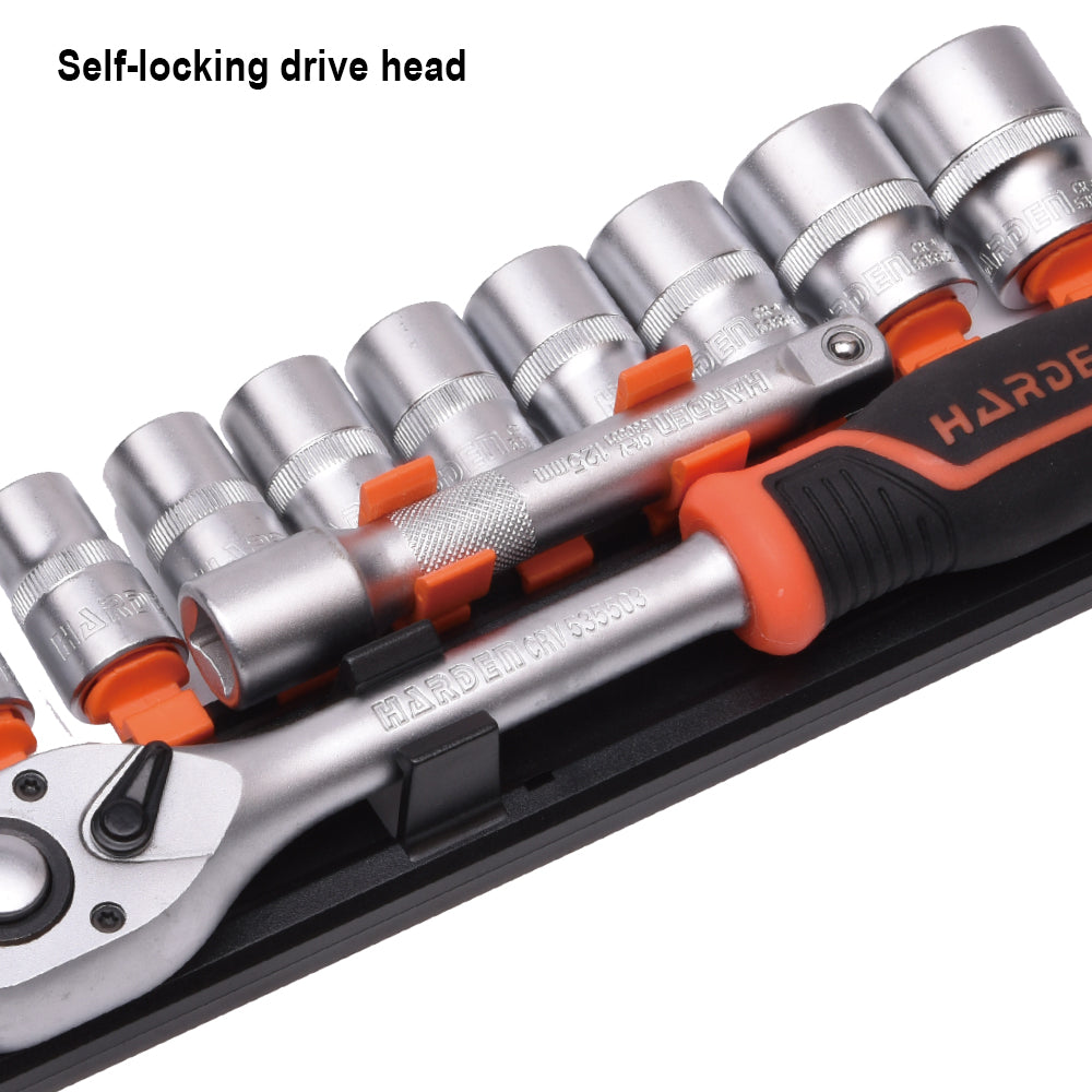 Harden 13Pcs 1/4" Sockets Set