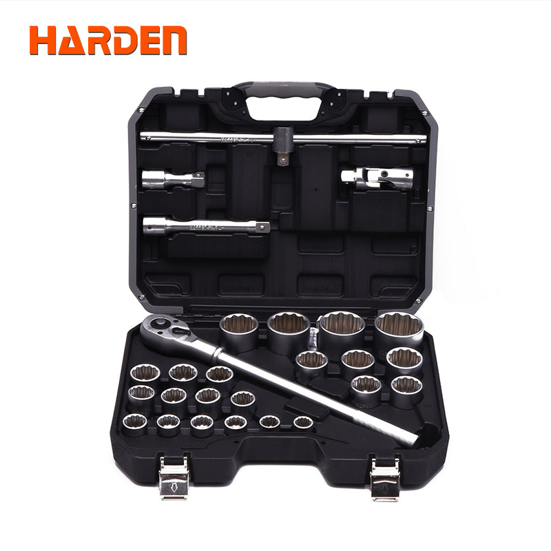 Harden 27Pcs 3/4" Dr.Socket Set