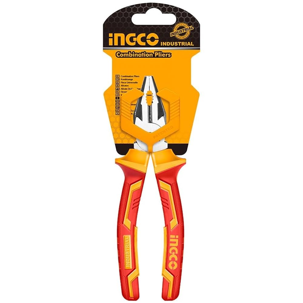 Ingco Insulated combination pliers 180mm HICP28188