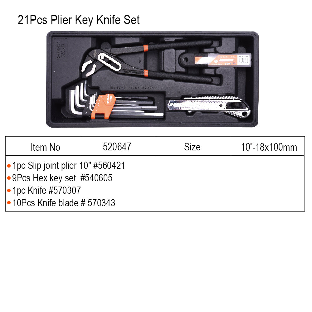 Harden 21pcs Set 520647
