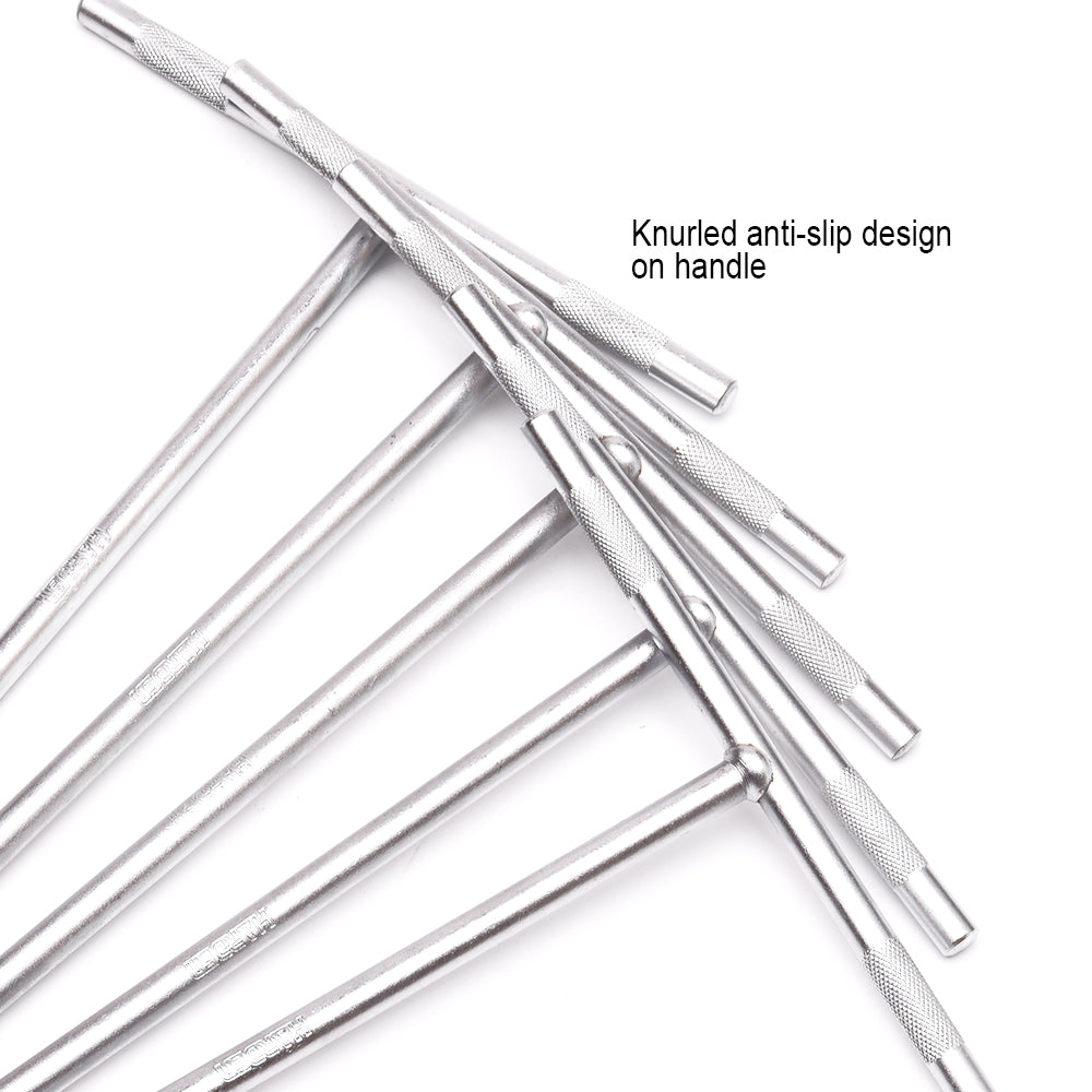 Harden 8pcs T handle socket wrench
