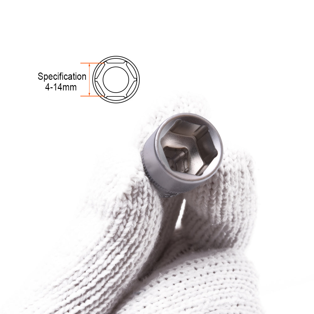 Harden 1/4" Dr Hexagon Socket 7mm