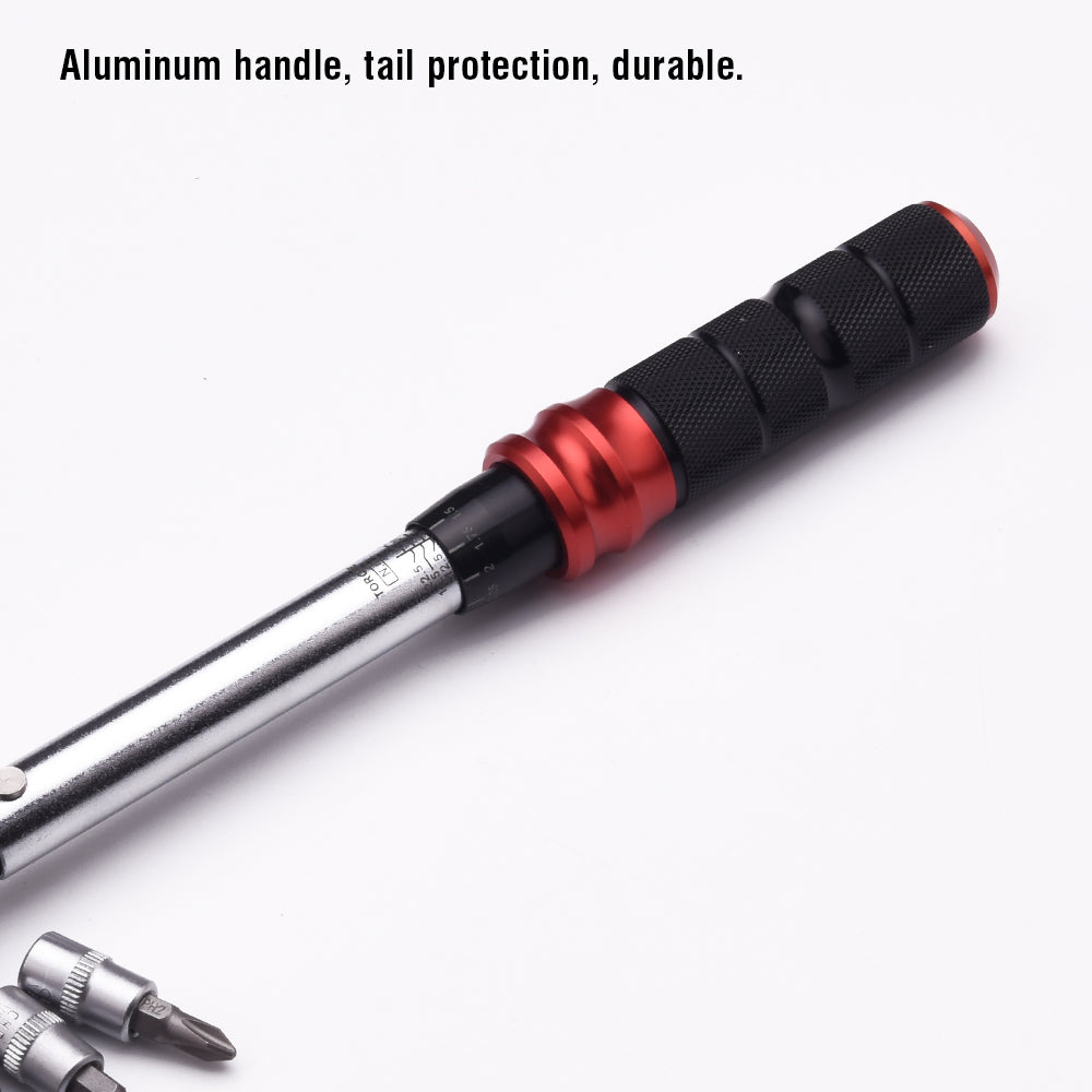 Harden 13Pcs 1/4" Torque Wrench SetSize5-25N.m