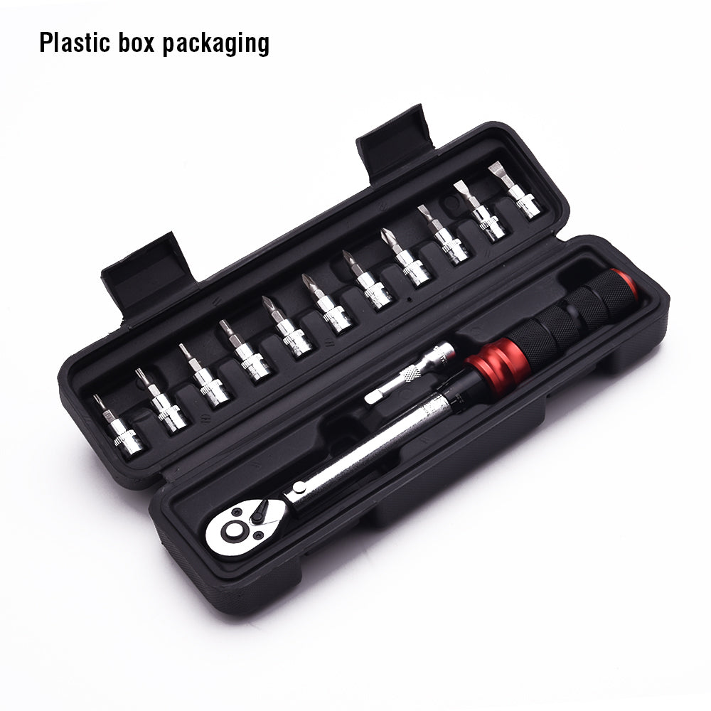 Harden 13Pcs 1/4" Torque Wrench SetSize5-25N.m