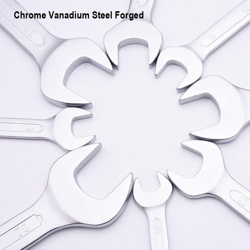 Harden 10PCS Combination Spanner Set Size 8 - 22mm