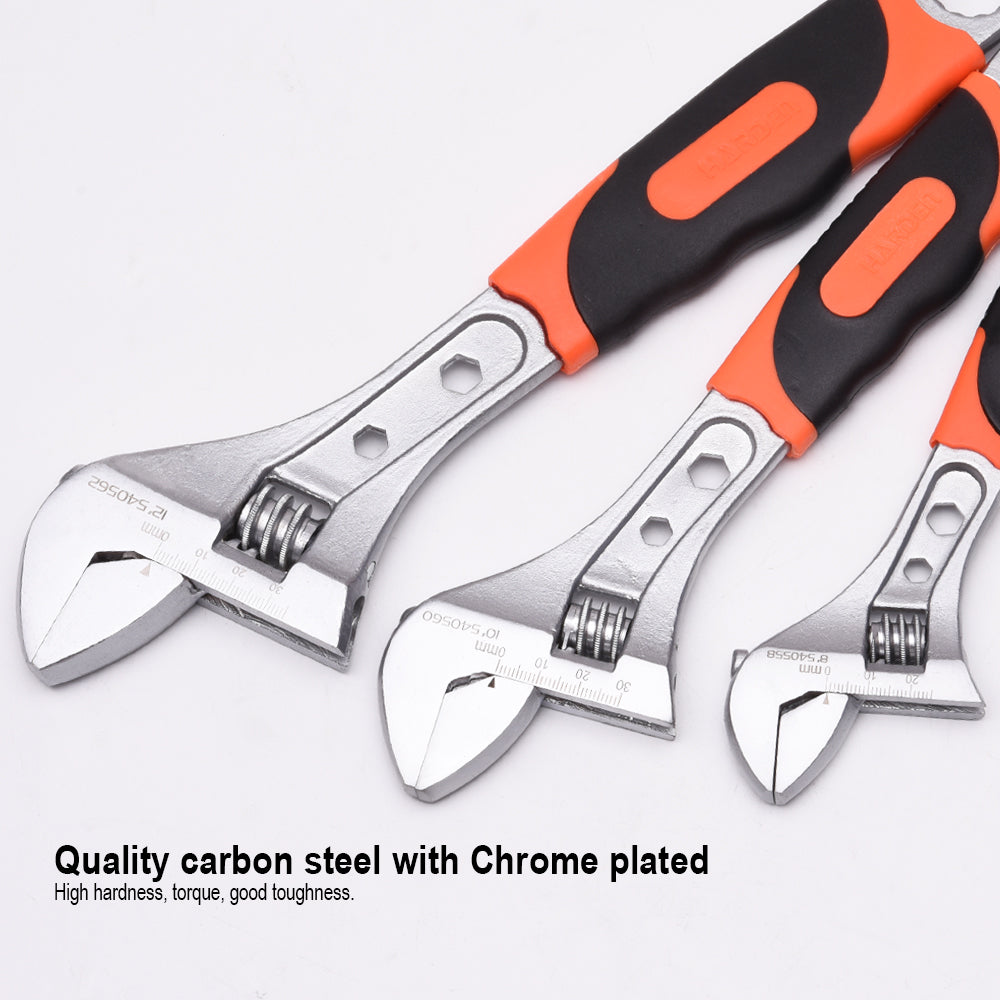 Harden Pro Adjustable Wrench 8"