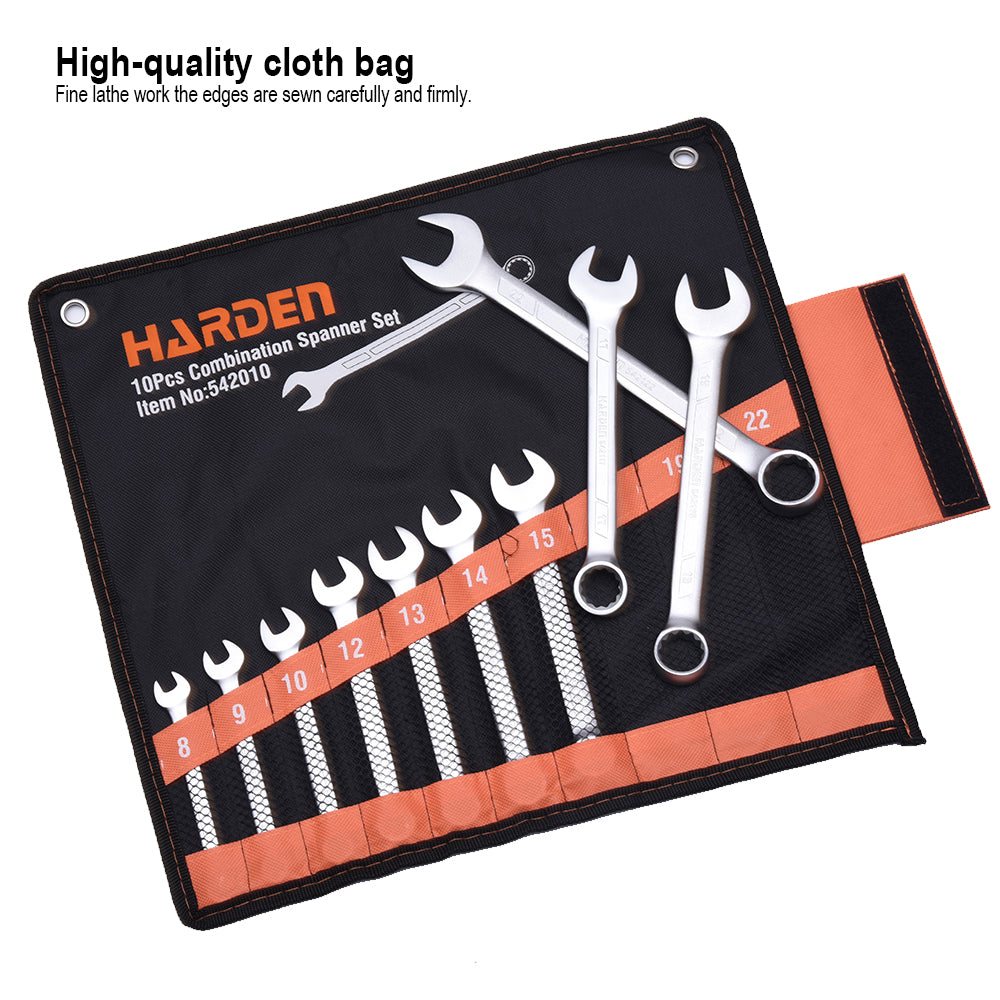 Harden 12Pcs Combination Spanner Set 542012