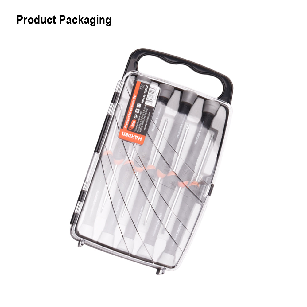 Harden 9Pcs CRV Precision Screwdriver Set
