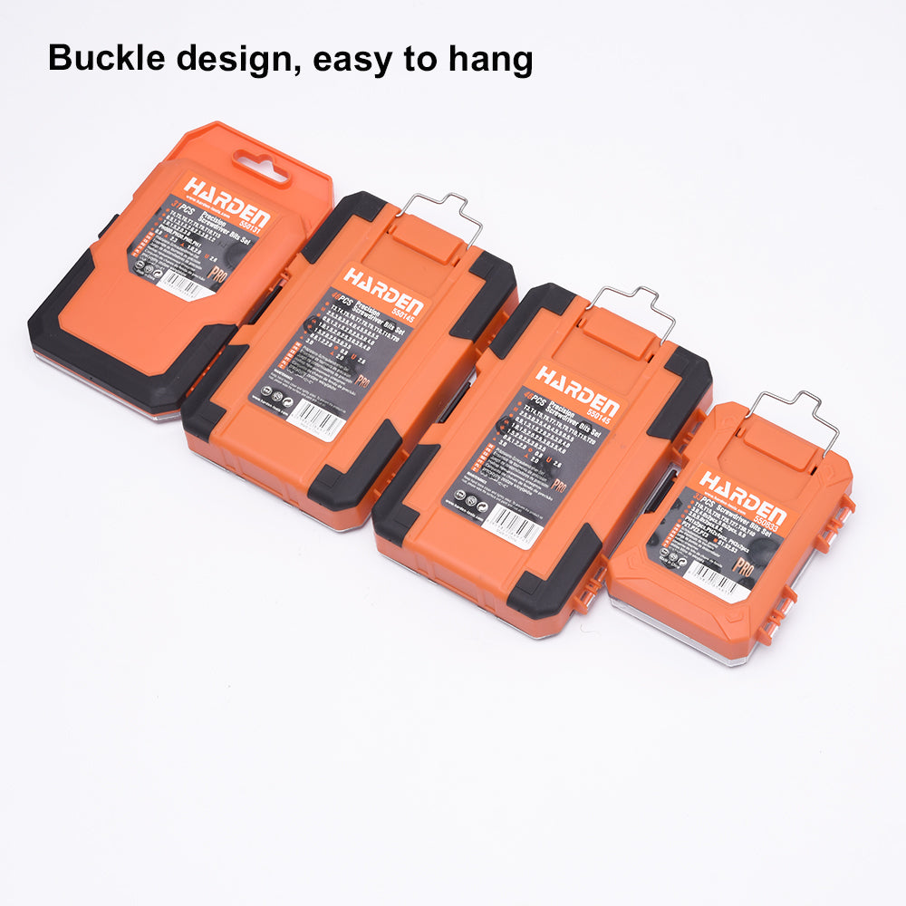 Harden 45pcs CRV Screwdriver Bit Set