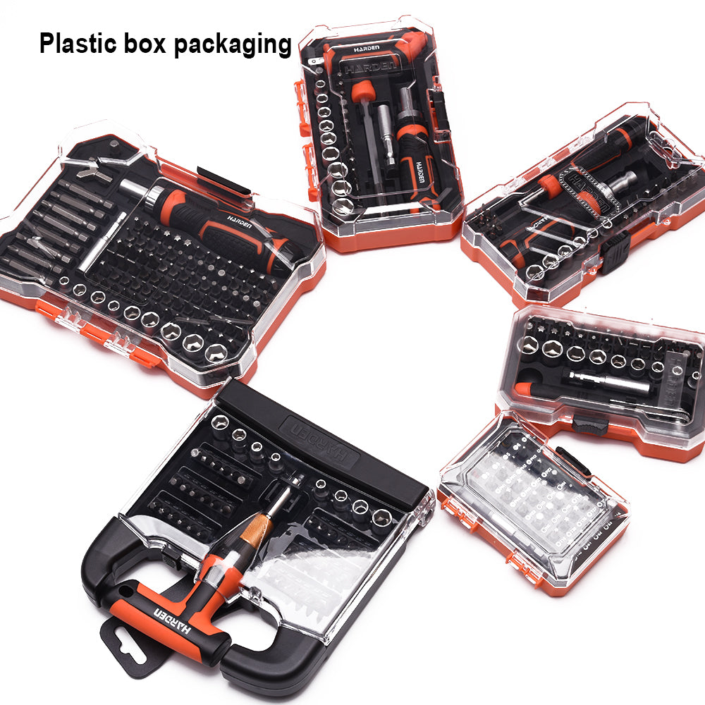 Harden 28Pcs Ratchet Screwdriver & Bits set 551028