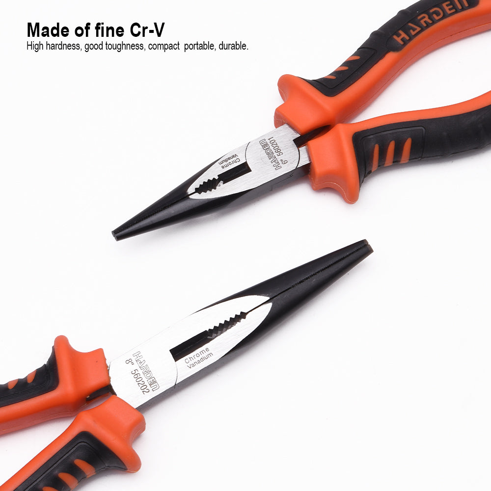 Harden Pro Long Nose Plier 8"