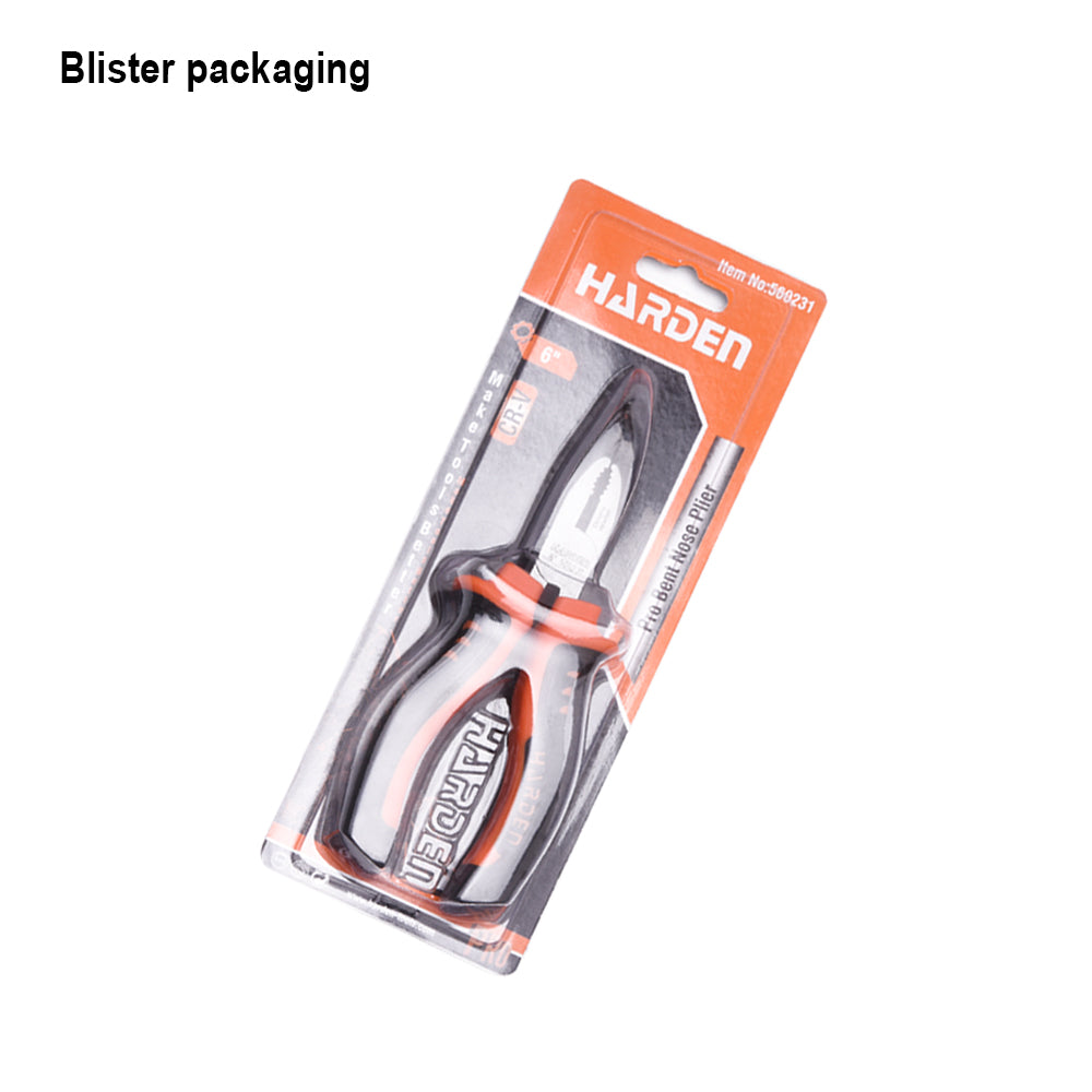 Harden Pro Bent Nose Plier 6"