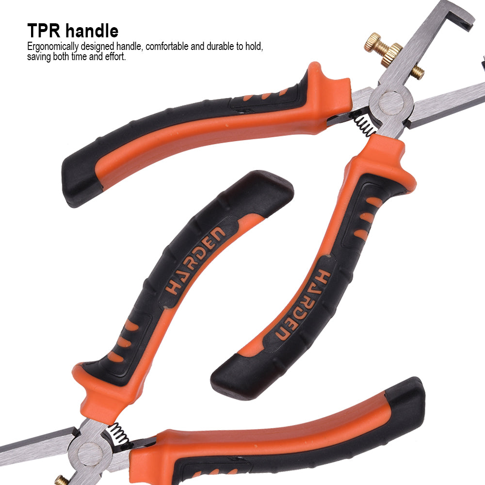 Harden Pro Wire Stripper Plier 6"