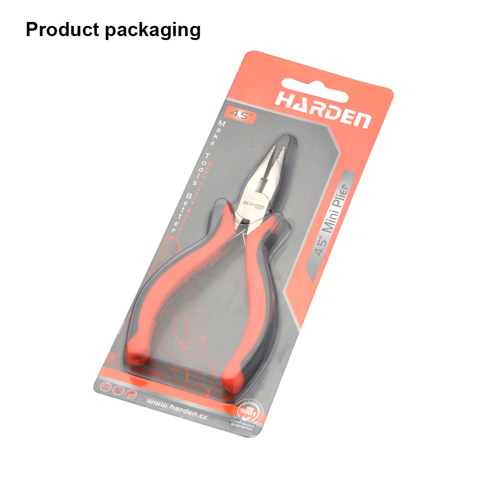 Harden Mini Long Nose Plier 4.5"