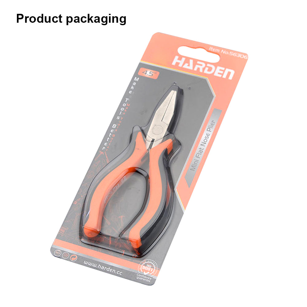 Harden Mini Flat Nose Plier 4.5"