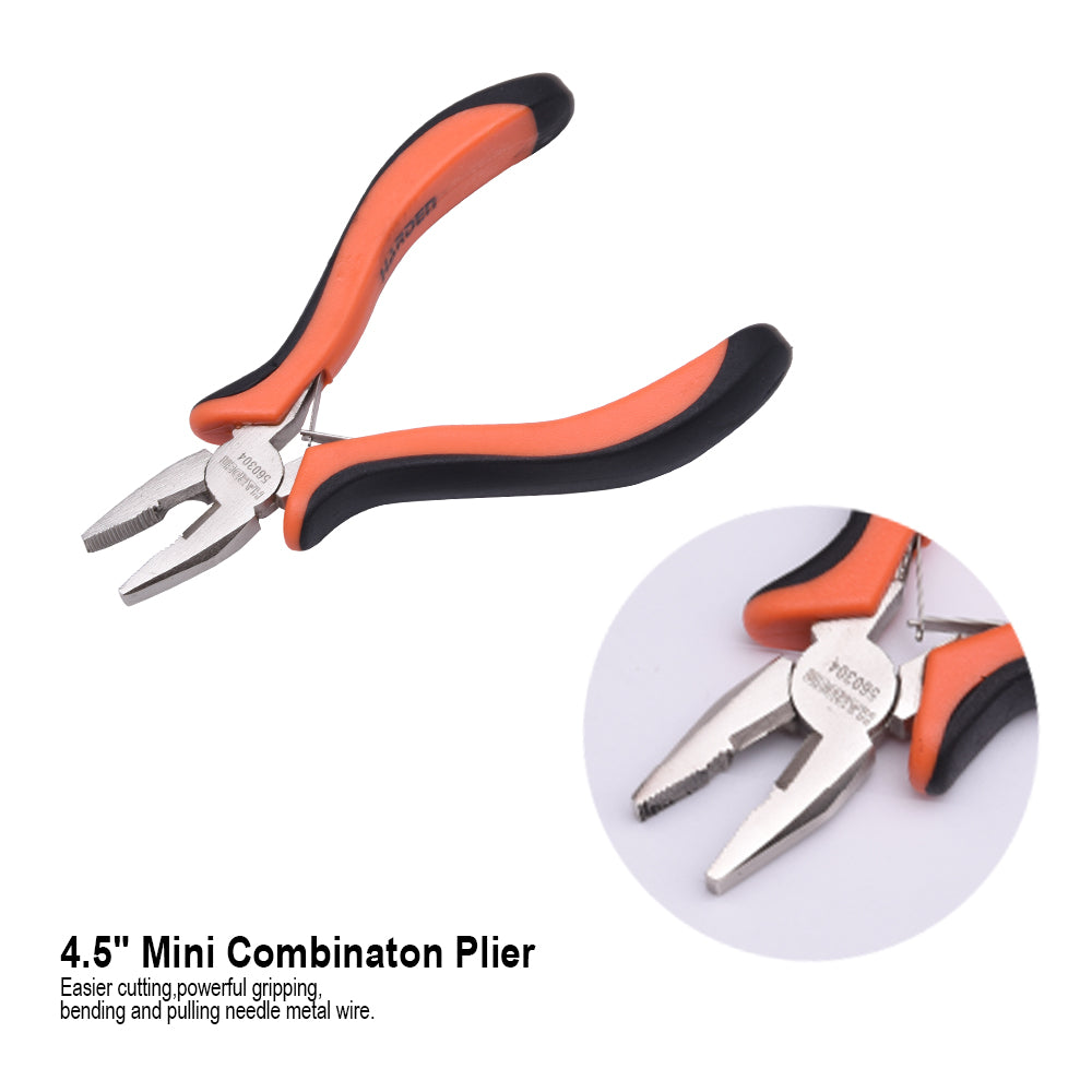 Harden 3Pcs Mini Pliers Set 4.5"