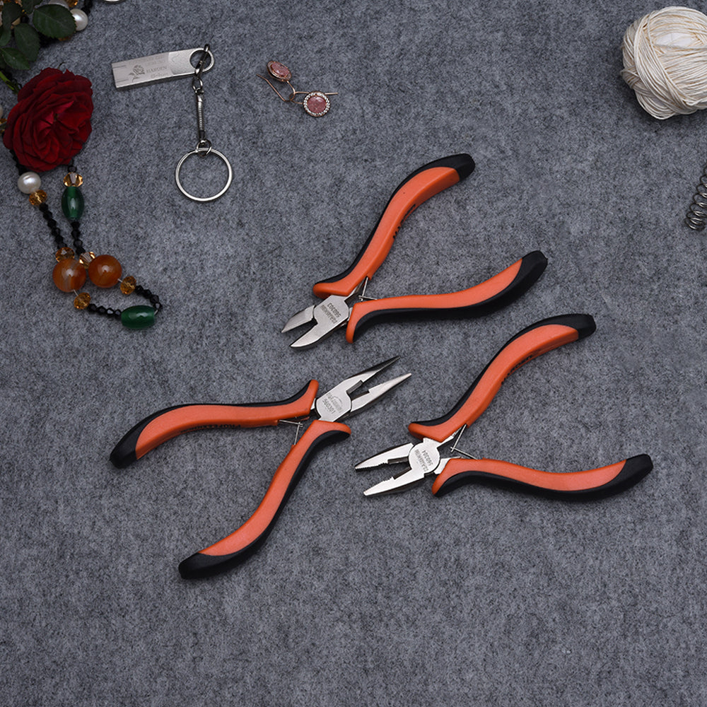 Harden 3Pcs Mini Pliers Set 4.5"